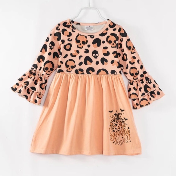 HALLOWEEN LEOPARD DRESS - Picture 1 of 5